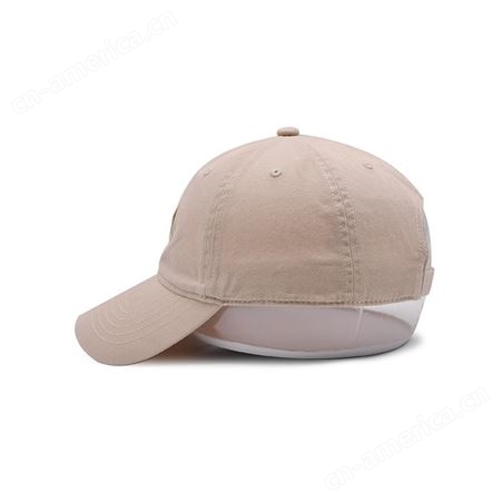 帽子定制 女款运动风休闲遮阳帽 刺绣logo棒球帽鸭舌帽批发