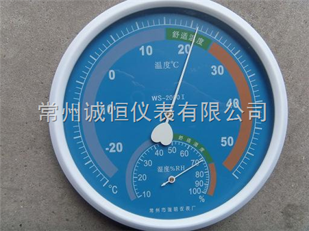 圆盘式温湿度表